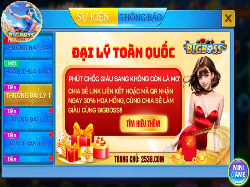 đại lý toàn quốc